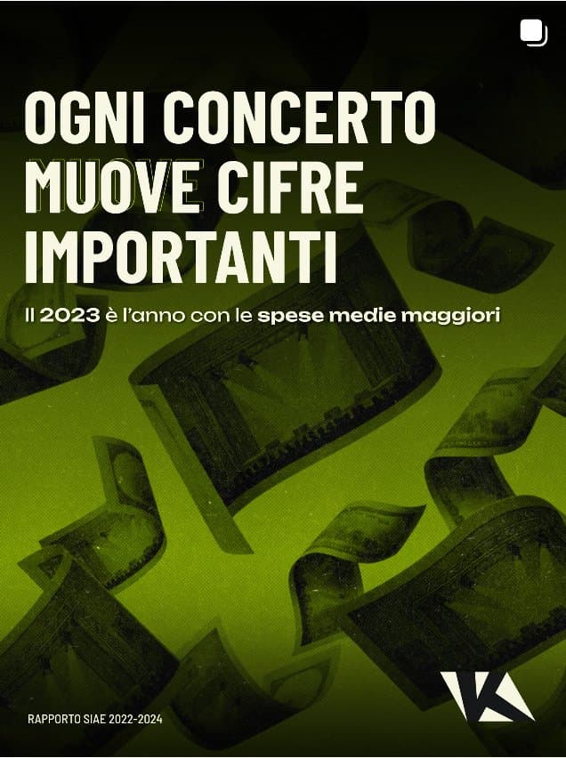 Ogni concerto muove cifre importanti